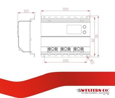 Western Co. Solarladeregler MPPT Western WRM20+ Laadregelaar voor zonne-energie MPPT 12 V, 24 V 20 A Western Co. Solarladeregler MPPT Western WRM20+ Laadregelaar voor zonne-energie MPPT 12 V, 24 V 20 A