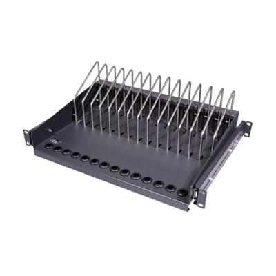 LogiLink SF100B 19 inch Apparaatbodem voor patchkast Zwart