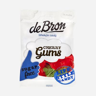 De Bron Suikervrije Cherry Gums De Bron Suikervrije Cherry Gums