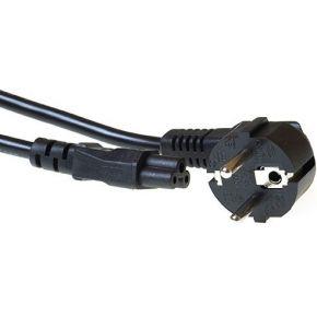 ACT AK5189 230V Stroomkabel Randaarde Stekker CEE7/7 C5 Zwart - 10 meter