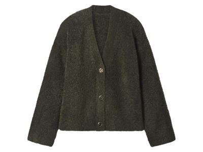 esmara Gebreid dames vest (Olijfgroen, L (44/46))