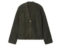 esmara Gebreid dames vest (Olijfgroen, L (44/46)) - thumbnail