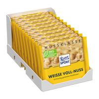 Ritter Sport - Wit Hele Hazelnoot - 10x 100g - thumbnail
