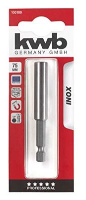 kwb 100100 INOX bithouder RVS huls 1/4