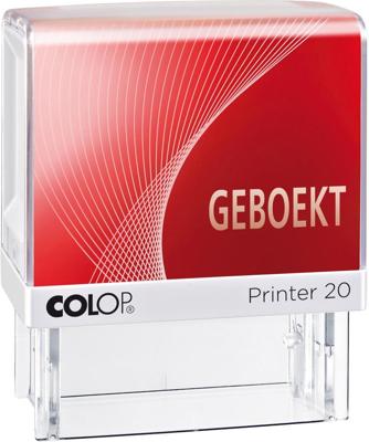 Tekststempel Colop Printer 20/L geboekt Tekststempel Colop Printer 20/L geboekt