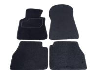 Automatten op maat - zwart stof - Mercedes W201 190 1982-1993 - thumbnail