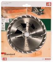Bosch Accessoires Cirkelzaagblad Basic 150X22X20/16,T24 - 2609256806 - thumbnail