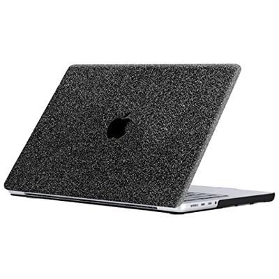 Lunso MacBook Pro 14 inch (2021-2023) cover hoes - case - Glitter Zwart