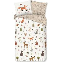 Good Morning Kinderdekbedovertrek "vos" - Multi - (140x200/220 cm) - Katoen - thumbnail
