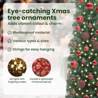 VidaXL Kunstkerstboom groen 180 cm pvc en staal en kunststof - thumbnail