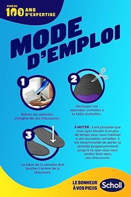 Scholl In-Balance Inlegzolen Peesplaatontsteking Maat S