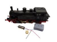 micromotor HF002F motor ombouwset voor Fleischmann BR 91, T 9.3, Edelweiß-Zahnradbahn, u.a. - thumbnail