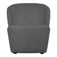 vtwonen Fauteuil 'Lofty' Bouclé, kleur Staalgrijs - thumbnail