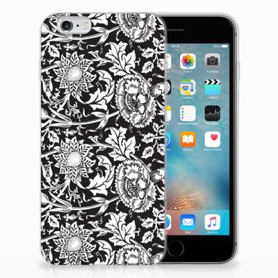 Apple iPhone 6 | 6s | TPU Case | Black Flowers Apple iPhone 6 | 6s | TPU Case | Black Flowers