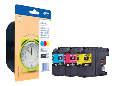 Brother MultiPack LC125XL inkt Brother MultiPack LC125XL inkt