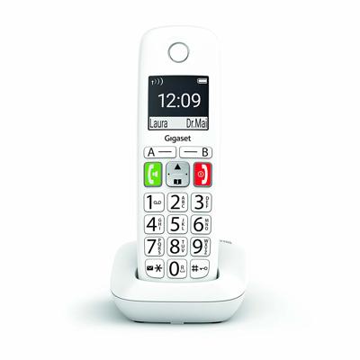 Dect Gigaset E290 draadloze telefoon, wit