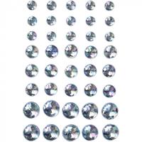 Vivi Gade Strasstenen, afm 6+8+10 mm, blauw, 40 stuk/ 1 doos - thumbnail