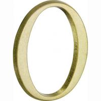 Huisnummer Roman 120mm-0 MTO - thumbnail