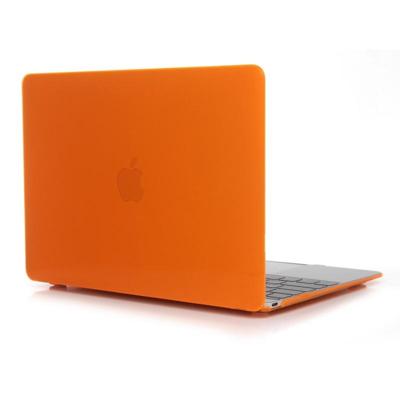 Laptop Crystal stijl beschermende case voor MacBook Air 13 3 inch A1932 (2018) (oranje)