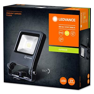 LEDVANCE 4058075206847 ENDURA® GARDEN FLOOD L LED-tuinlamp LED 10 W Donkergrijs