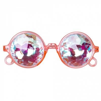 Holografische Partybril Delusion Roze