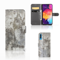 Samsung Galaxy A50 | Bookcase | Beton Print - thumbnail
