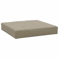 Palletkussens 2 st oxford stof taupe - thumbnail