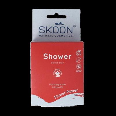 Skoon Solid shower bar - flower power - 90 gr