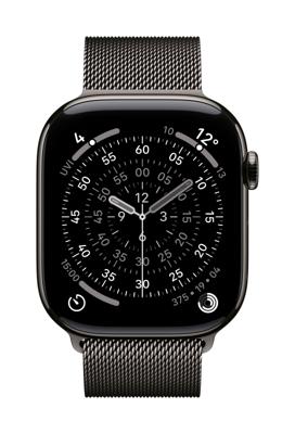 Apple Watch Band - Milanees bandje - 46 mm - Leisteen - M/L