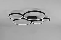 Trio Design plafondlampRondo 5-rings - 622610532 - thumbnail