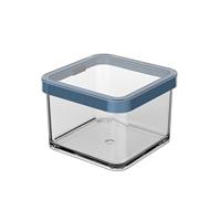 Rotho LOFT Bewaardoos 10x10x7.2 cm 0.5L Horizon Blauw/Transparant - thumbnail