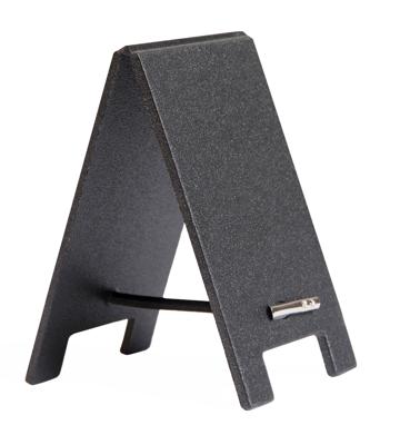 Krijtbord securit mini tafel set 5 stuks zwart Krijtbord securit mini tafel set 5 stuks zwart