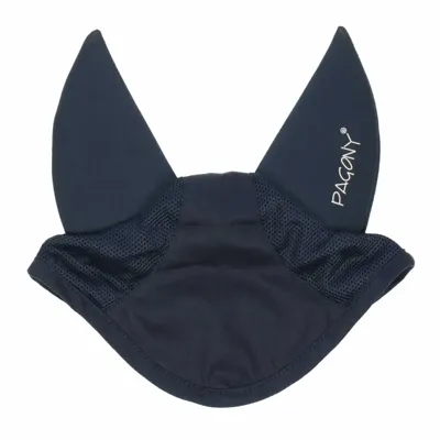 Pagony Silent vliegenmuts donkerblauw maat:pony