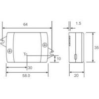 Recom Lighting RACD06-700 LED-constante-stroombron 6 W 700 mA 8.4 V/DC Voedingsspanning (max.): 264 V/AC - thumbnail