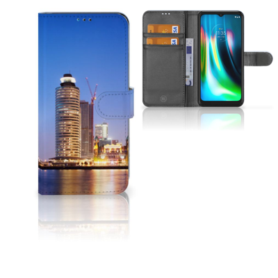 Motorola Moto G9 Play | E7 Plus | Flip Cover | Rotterdam Motorola Moto G9 Play | E7 Plus | Flip Cover | Rotterdam