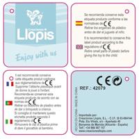 Kinderstoel Politieauto 52 x 48 x 51 cm Zwart Acryl (52 x 48 x 51 cm) - thumbnail