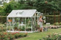 Royal Well Mary II aluminium tuinkas 212x291 cm wit- - Veiligheidsglas- Royal Well - thumbnail