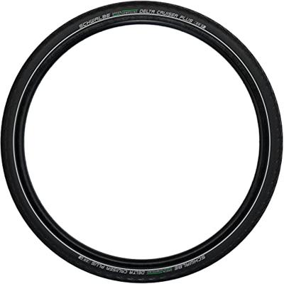 Schwalbe Buitenband delta cruiser plus punctureguard 28 x 1.75" / 47-622mm - zwart met reflectie