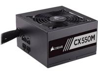 Corsair CX550M power supply unit 550 W 20+4 pin ATX ATX Zwart - thumbnail