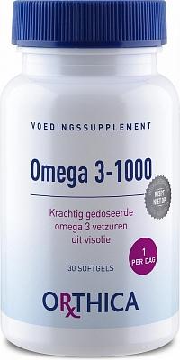Orthica Omega 3 1000 30 Softgels
