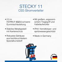 AS Schwabe Stecky 11 60960 CEE-stroomverdeler 400 V 16 A - thumbnail