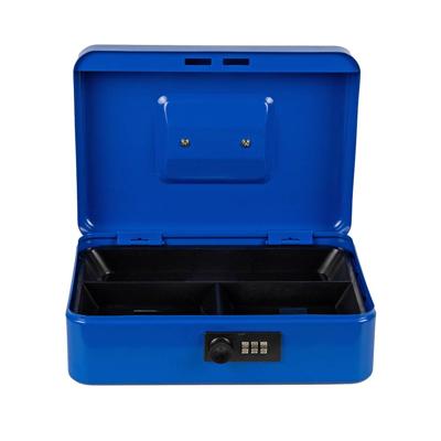 Muntautomaat - BURG WACHTER - Geldcode 5025 Blauw - Codeopening, blauw staal