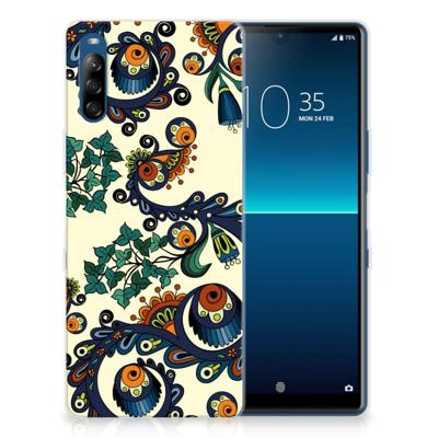 Siliconen Hoesje Sony Xperia L4 Barok Flower