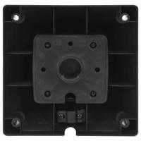 VidaXL Tuinstopcontact met lamp en grondpin 2-wegs 16x16x39,5 cm - thumbnail