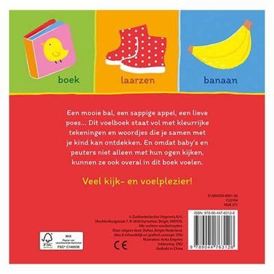 Deltas Baby's eerste voelboekje - eerste woordjes