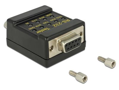 Delock 87713 VGA-connector D-sub bus 9-polig - D-sub stekker 9-polig 1 stuk(s)