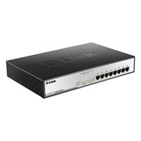 D-Link DGS-1008MP Netwerk switch 8 poorten 1 GBit/s PoE-functie - thumbnail
