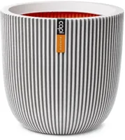 Capi nature groove nl bol bloempot 54x52 cm ivoor - thumbnail