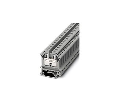 Phoenix Contact 3003017 Doorgangsserieklem 6.2 mm Schroeven Grijs 50 stuk(s)