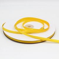 Hoge dichtheid polyester hand geweven lint grootte: 91m x 0.6 cm (geel) - thumbnail